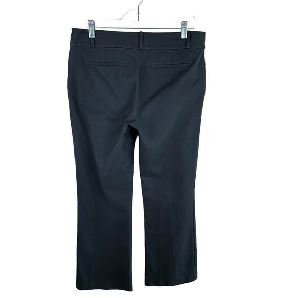 Banana Republic Dark Grey "Martin Fit" Boot Cut Mid Rise Dress Pants Size 10 - Picture 1 of 7